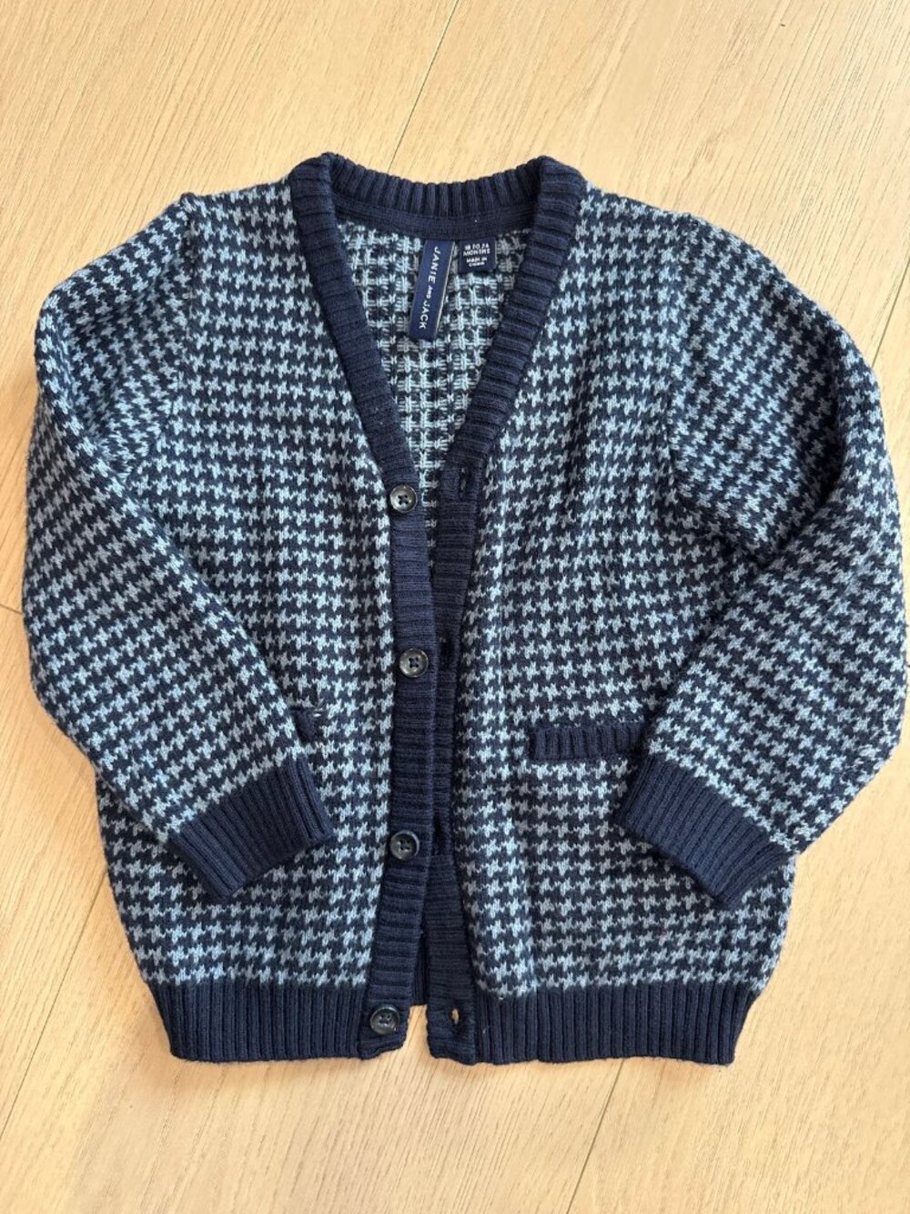Janie and Jack Top 18-24M Navy